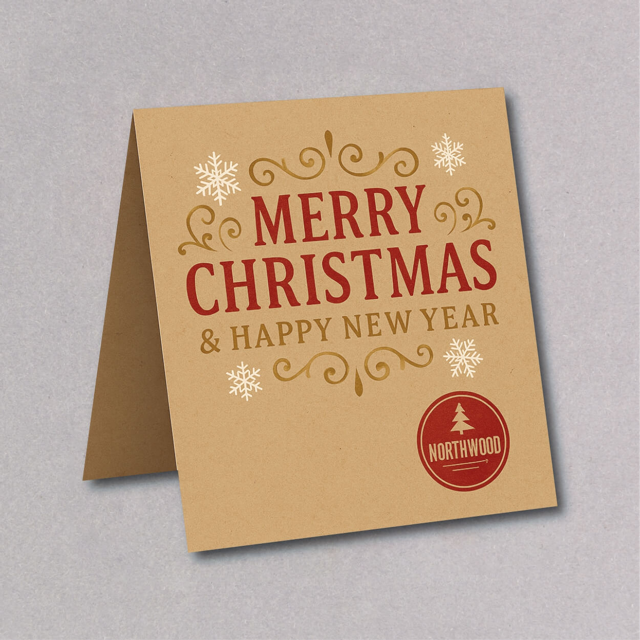 Brown Kraft Greeting Cards