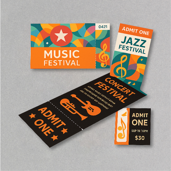 Variable Numbering Event Tickets