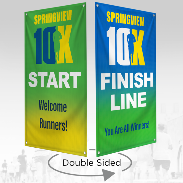 Custom Double‑Sided Blockout Banner