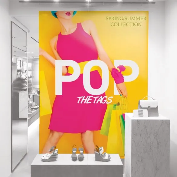 Blockout Vinyl Single‑Sided Banner